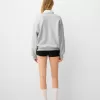 Oversize sweatshirt med sidfickor Oversize sweatshirt med sidfickor