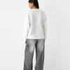 Oversize sweatshirt med sidfickor Oversize sweatshirt med sidfickor