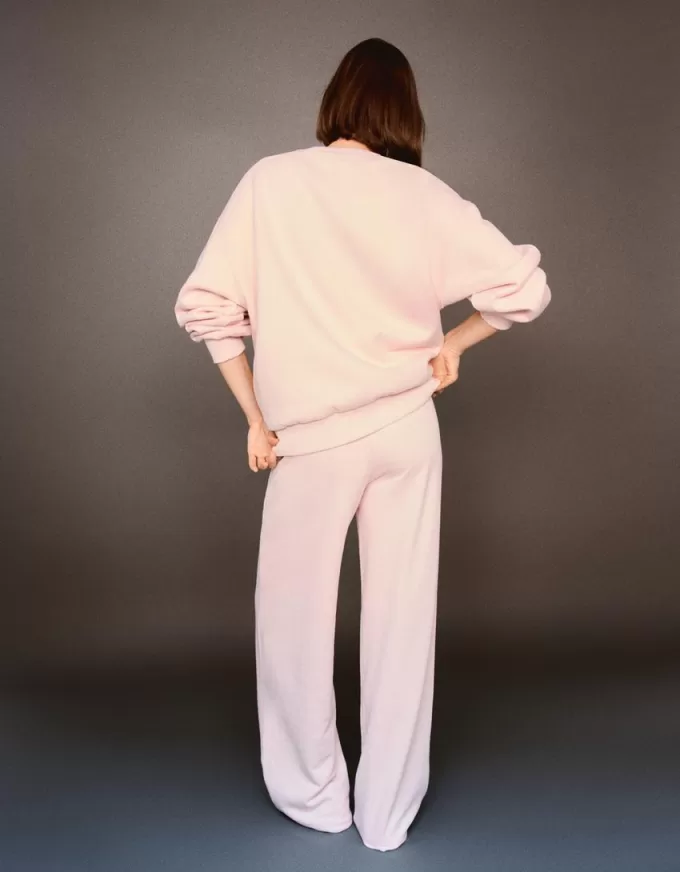Oversize sweatshirt med sidfickor Oversize sweatshirt med sidfickor