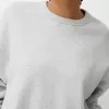 Oversize sweatshirt med sidfickor Oversize sweatshirt med sidfickor