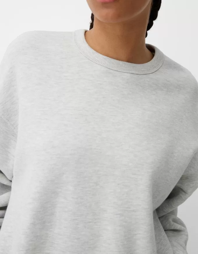 Oversize sweatshirt med sidfickor Oversize sweatshirt med sidfickor