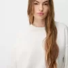 Oversize sweatshirt med sidfickor Oversize sweatshirt med sidfickor