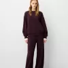 Oversize sweatshirt med sidfickor Oversize sweatshirt med sidfickor