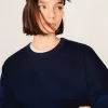 Oversize sweatshirt med sidfickor Oversize sweatshirt med sidfickor