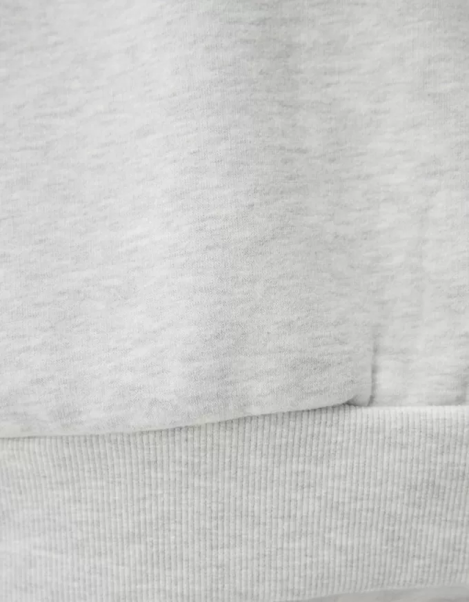 Oversize sweatshirt med sidfickor Oversize sweatshirt med sidfickor