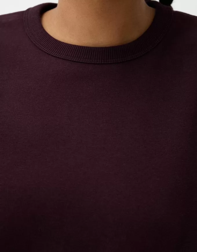Oversize sweatshirt med sidfickor Oversize sweatshirt med sidfickor