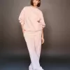 Oversize sweatshirt med sidfickor Oversize sweatshirt med sidfickor