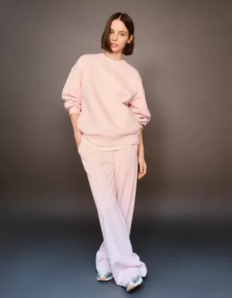 Oversize sweatshirt med sidfickor