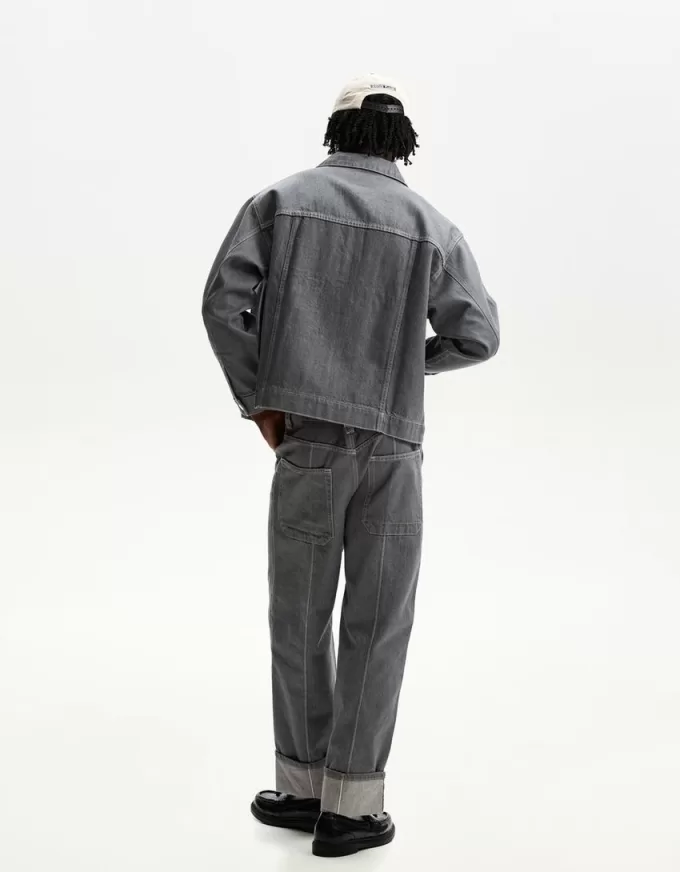 Oversized jeansskjorta Oversized jeansskjorta