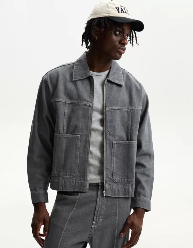 Oversized jeansskjorta Oversized jeansskjorta
