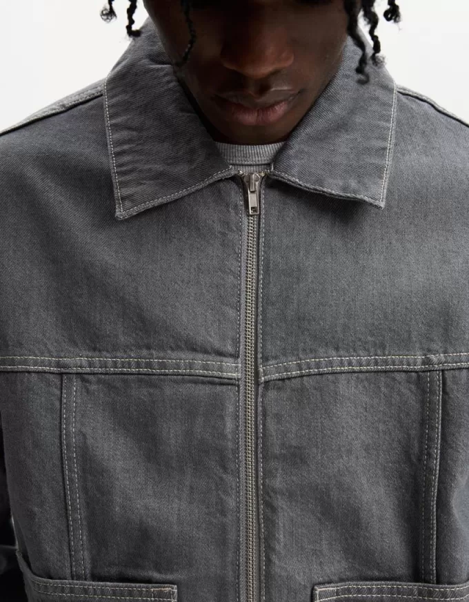 Oversized jeansskjorta Oversized jeansskjorta