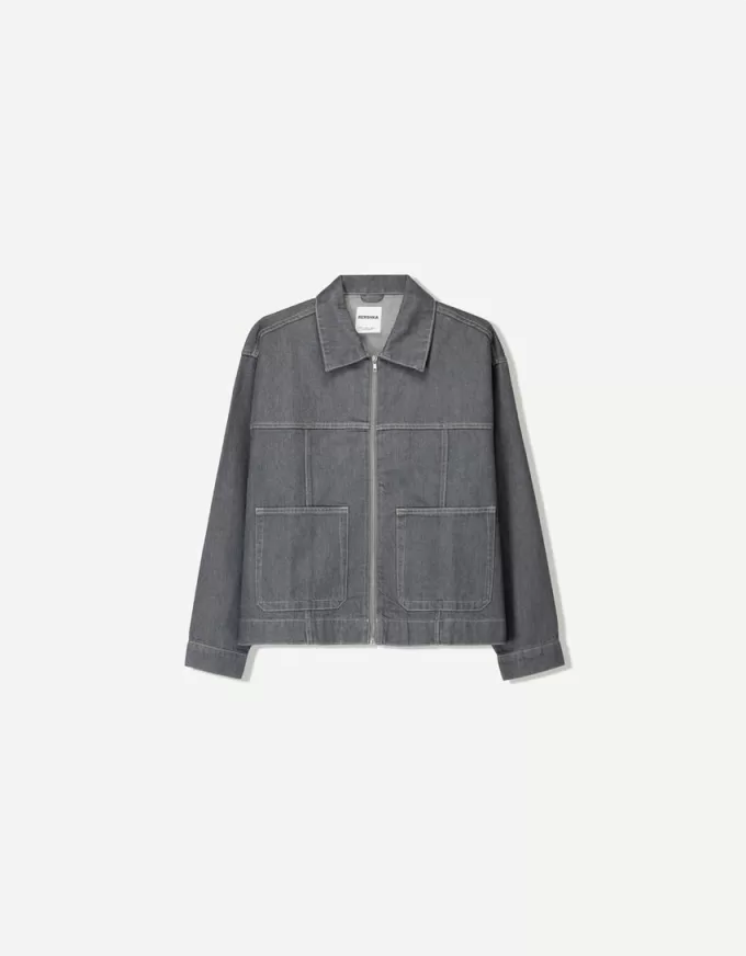 Oversized jeansskjorta Oversized jeansskjorta