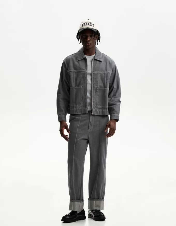 Oversized jeansskjorta Oversized jeansskjorta