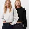 Paket med 2 vanliga sweatshirts Paket med 2 vanliga sweatshirts