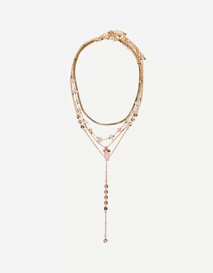 Paket med 4 hängande halsband Paket med 4 hängande halsband