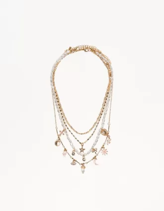 Paket med 4 hängande halsband