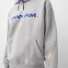 Pan Am tryck boxy fit huvtröja Pan Am tryck boxy fit huvtröja