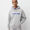 Pan Am tryck boxy fit huvtröja Pan Am tryck boxy fit huvtröja