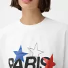 Paris kortärmad kortärmad T-shirt