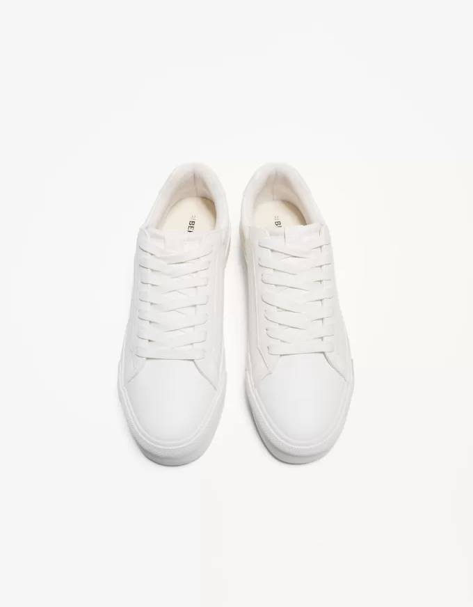 Platformsneakers med djurtryck Platformsneakers med djurtryck