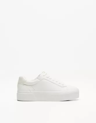 Platformsneakers med djurtryck