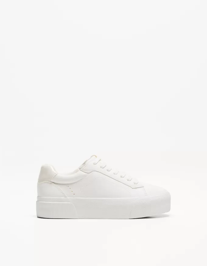 Platformsneakers med djurtryck Platformsneakers med djurtryck