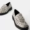 Platta loafers med djurtryck Platta loafers med djurtryck