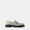 Platta loafers med djurtryck Platta loafers med djurtryck