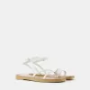 Platta sandaler med remmar Platta sandaler med remmar