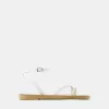 Platta sandaler med remmar Platta sandaler med remmar