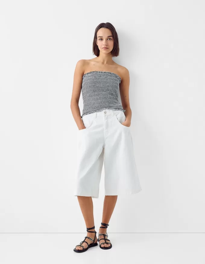 Platta sandaler med ringdetaljer Platta sandaler med ringdetaljer