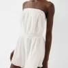 Playsuit i bomulls chiffong Playsuit i bomulls chiffong