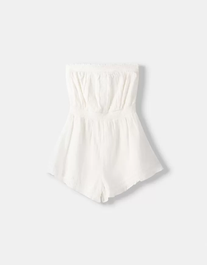 Playsuit i bomulls chiffong Playsuit i bomulls chiffong