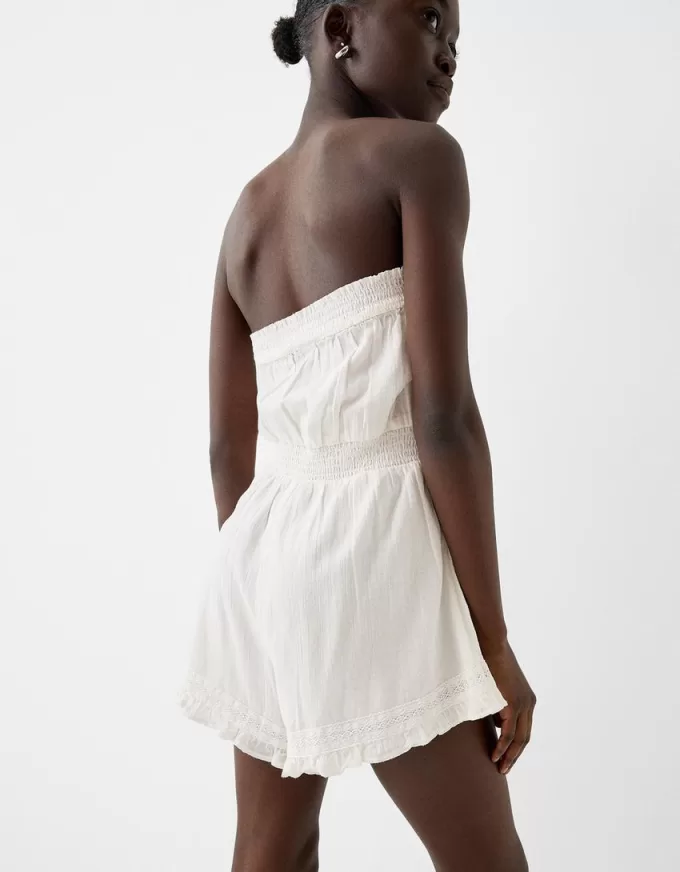 Playsuit i bomulls chiffong Playsuit i bomulls chiffong