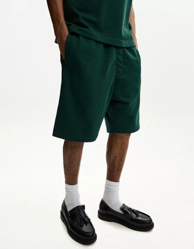 Plysch bermudashorts Plysch bermudashorts