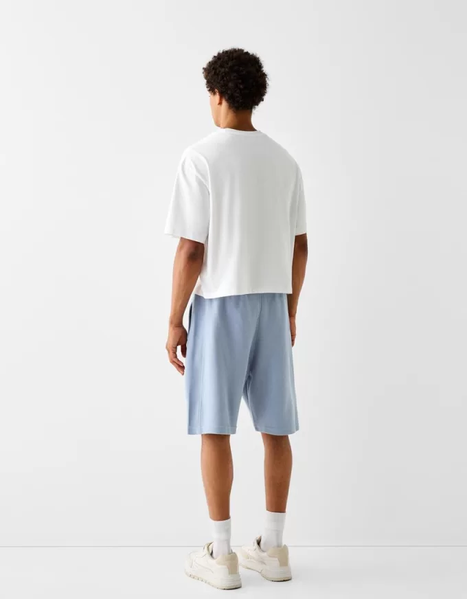 Plysch bermudashorts Plysch bermudashorts