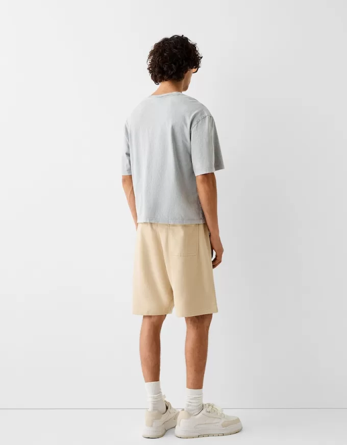 Plysch bermudashorts Plysch bermudashorts