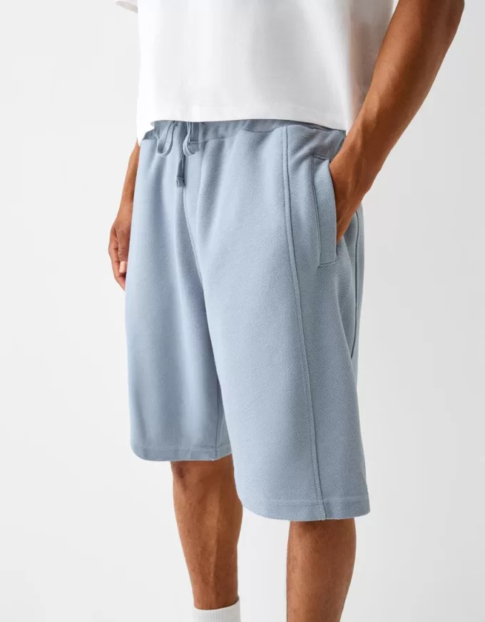 Plysch bermudashorts Plysch bermudashorts