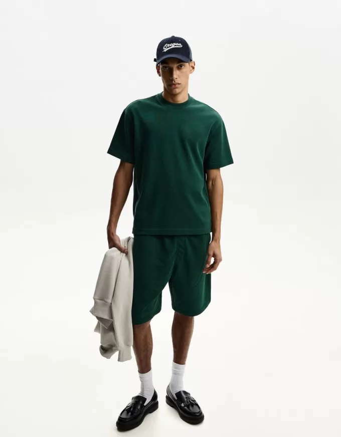 Plysch bermudashorts Plysch bermudashorts