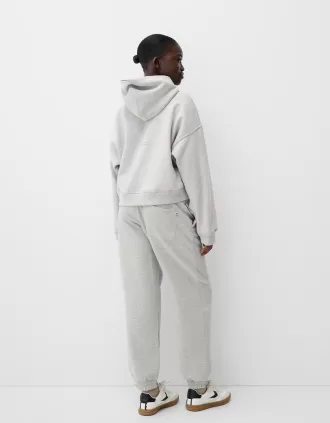 Plysch hoodie