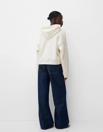 Plysch hoodie