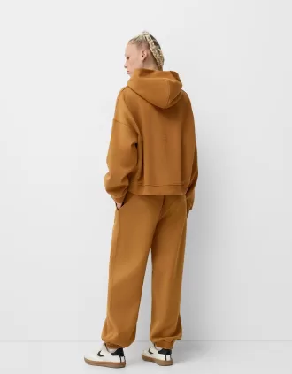 Plysch hoodie
