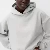 Plysch hoodie