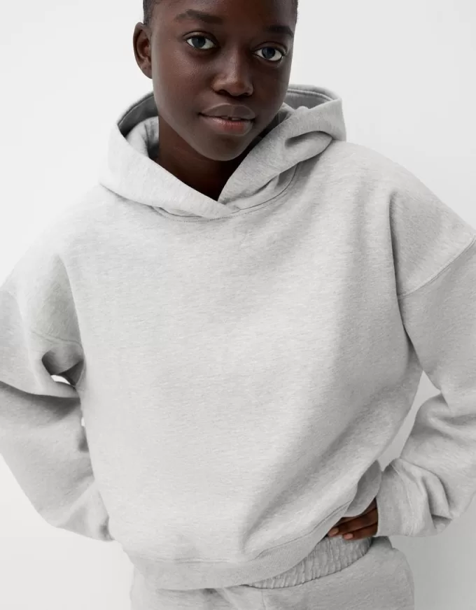 Plysch hoodie