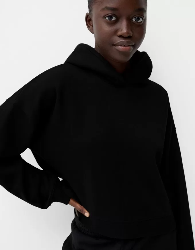 Plysch hoodie