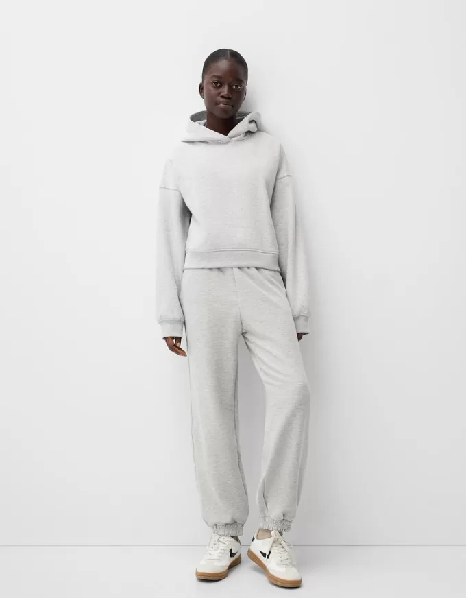 Plysch hoodie
