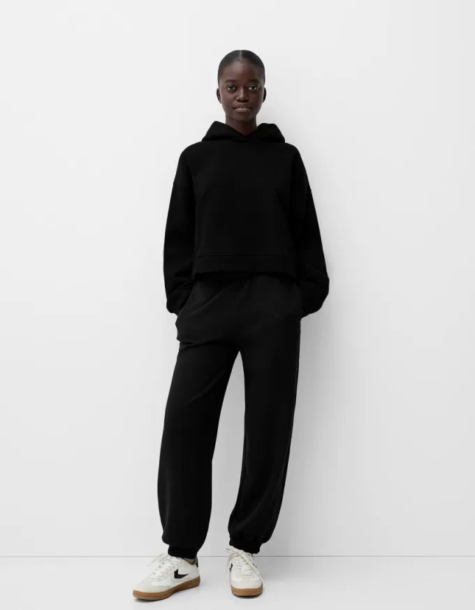 Plysch hoodie