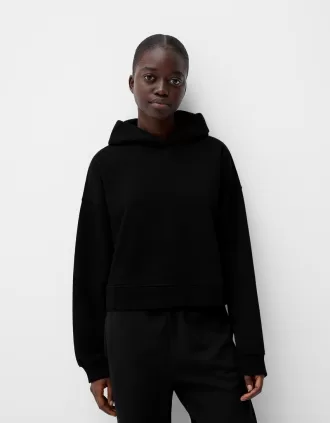 Plysch hoodie