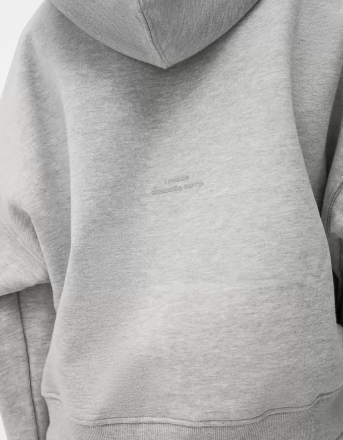 Plysch hoodie
