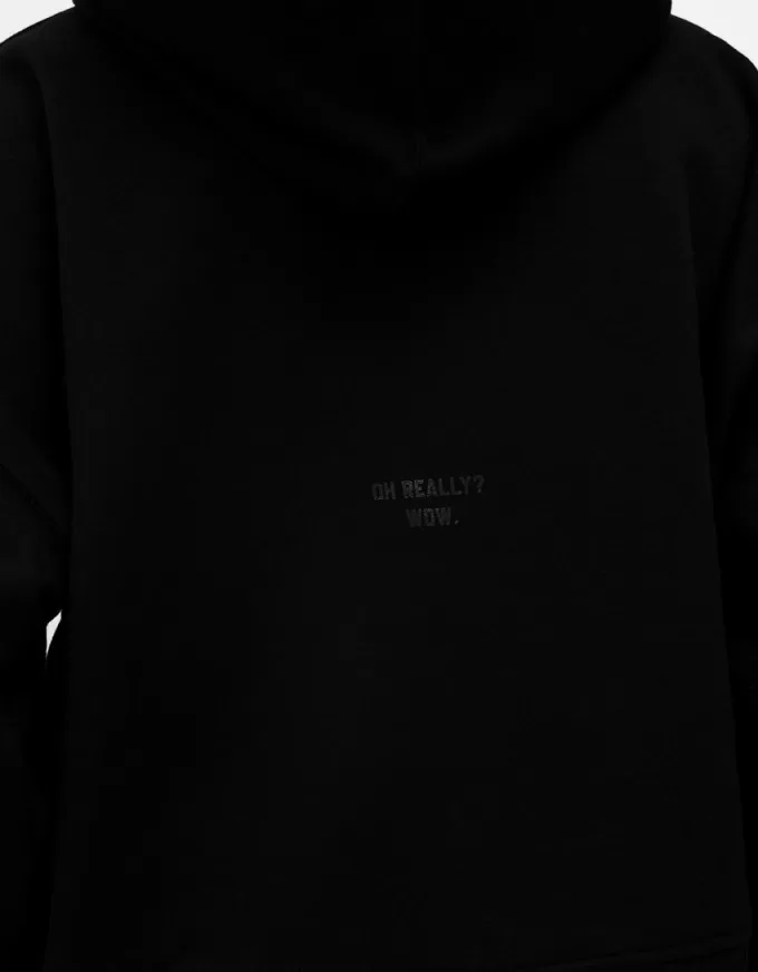 Plysch hoodie